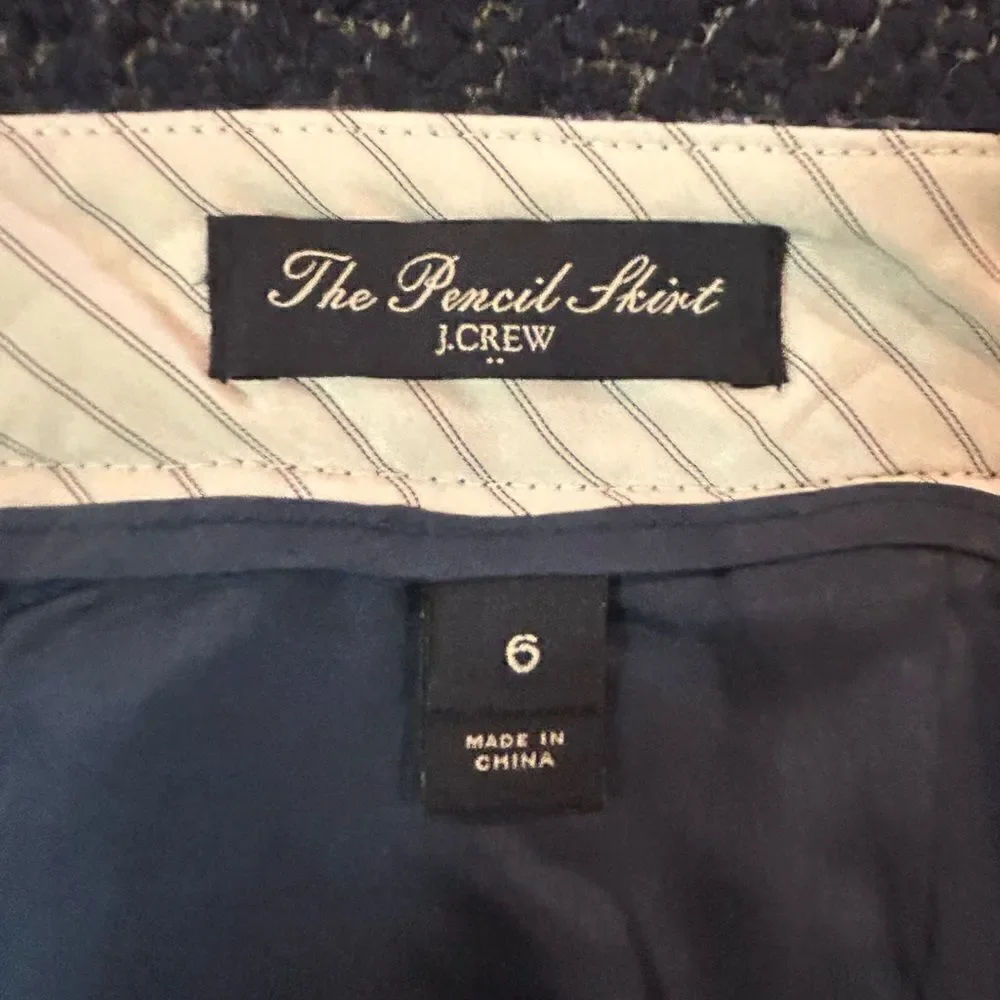 J. Crew skirt crew
